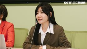 傳沈伯洋詢問擔任競選執行總幹事的意願，吳沛憶未明說，但透露自己有意願參選民進黨北市黨部主委。（圖／記者楊士誼攝影）