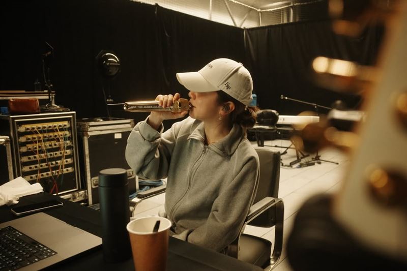 鄧紫棋開唱前發萌照！（圖／翻攝自鄧紫棋IG）