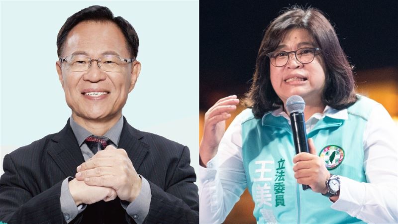 嘉義市長參選名單出爐,藍白推張啓楷,綠派王美惠。(合成圖/翻攝自張啓楷、王美惠臉書)