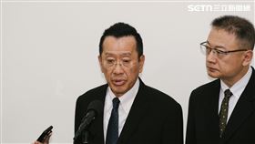 顧立雄表示，管碧玲發的圖是去除機密後套在公開地圖上，「基本上應該就是一個示意圖」。（圖／記者楊士誼攝影）