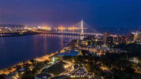 將捷金鬱金香酒店憑藉絕佳地理位置，成為欣賞橋景與夕。（圖／飯店旅宿業者提供）