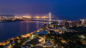 淡江大橋通車倒數！這酒店河景住房搶卡位