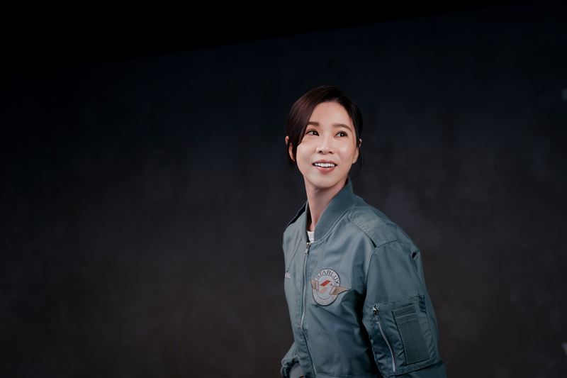 謝盈萱分享演戲的過程。(圖/星宇航空提供)