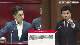 苗博雅質詢蔣萬安。（圖／翻攝畫面）
