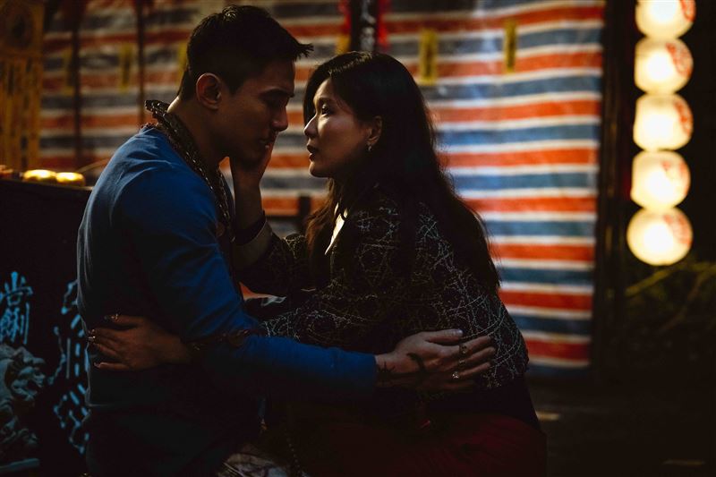 初孟軒拍戲見血又被睦媄連甩巴掌，睦媄直呼拍完罪惡感很重。（圖／網銀國際影視提供）