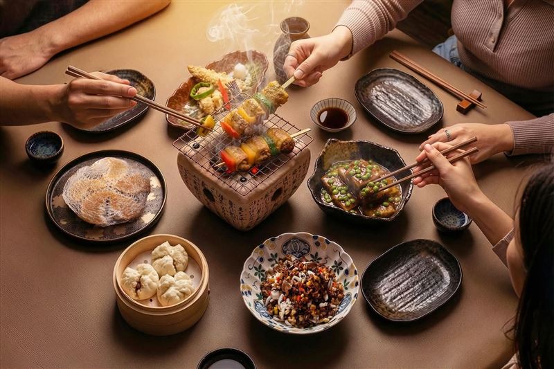 漢來美食全新蔬食品牌樂蔬(圖／漢來美食提供）