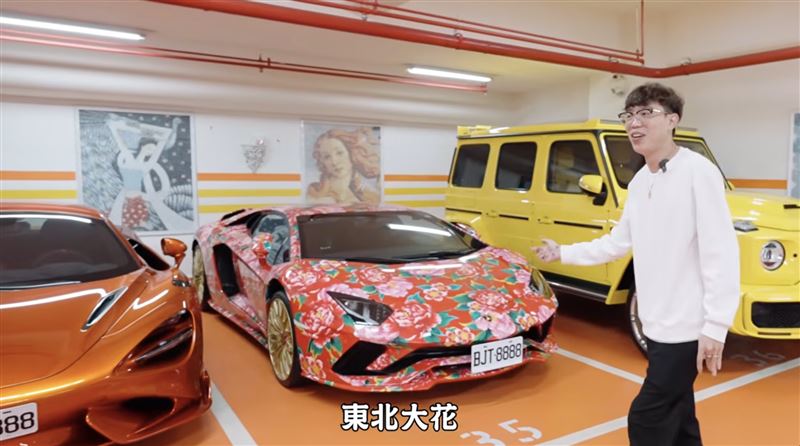 胡漢龑,吊車大王,岳父,保時捷,吊車公主,女兒(圖/翻攝阿慈車庫-Dream garage YT)