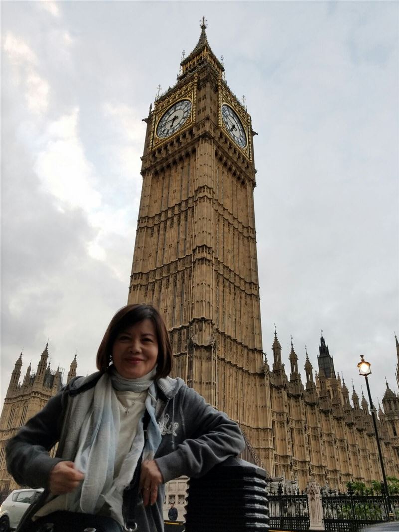 龍飄飄淡出演藝圈多年,近年已經成為牧師。(圖/翻攝自龍飄飄臉書)