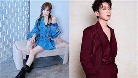 王心凌（左）跟張棟樑曾合作偶像劇。（圖／翻攝自微博）