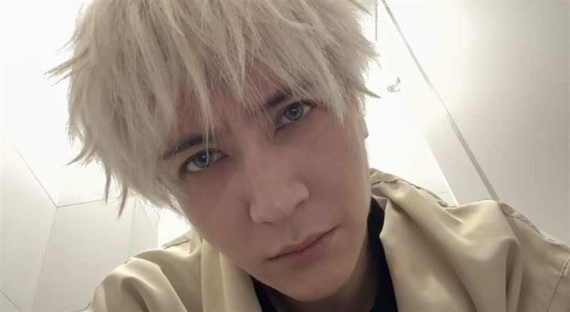 薛之謙靠髮型掩蓋。（圖／翻攝自小紅書）