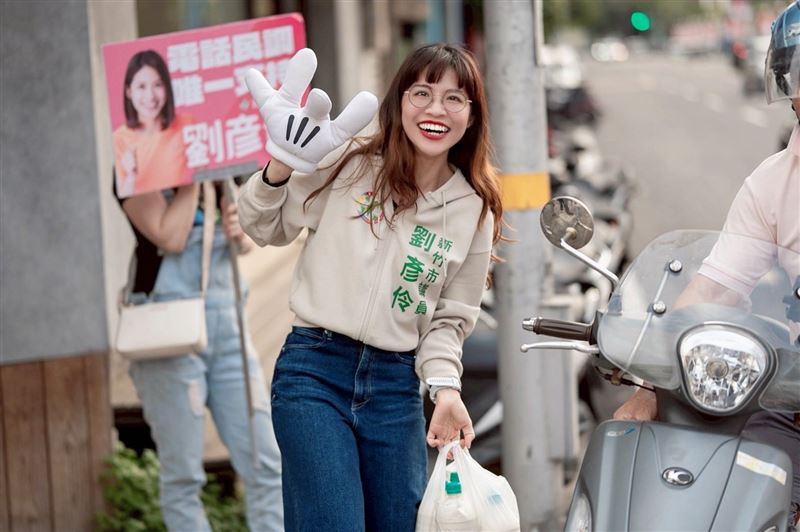 現任市議員劉彥伶初選民調排名第四。（圖／翻攝自臉書）