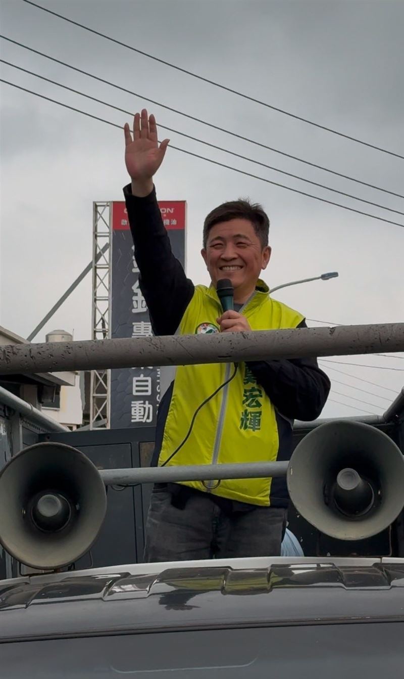 5連霸的前市議員鄭宏輝回鍋，初選拿下第三。（圖／翻攝自臉書）