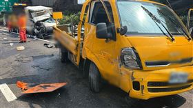 寶山,國道,清掃車,貨車（圖／翻攝畫面）