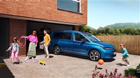 福斯Caddy Maxi EasyLife 7人座MPV。（圖／翻攝Volkswagen網站）