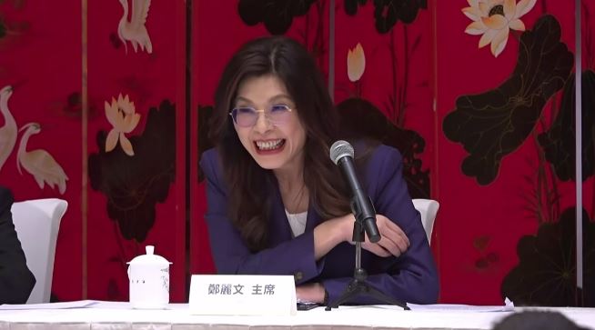 鄭麗文：習近平向連戰、馬英九主席問好