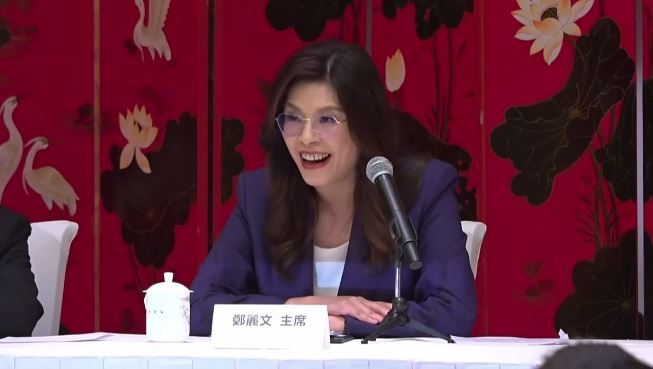 她揪北京1舉是測試底線:鄭麗文照單全收