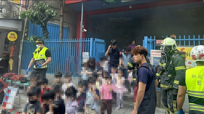 新／蘆洲幼兒園竄火煙　師生疏散147人