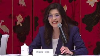 鄭麗文好嗨：鄭習會「大利多」會化為選票