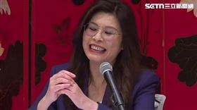 鄭習會後，鄭麗文舉行記者會接受提問（圖／翻攝畫面）
