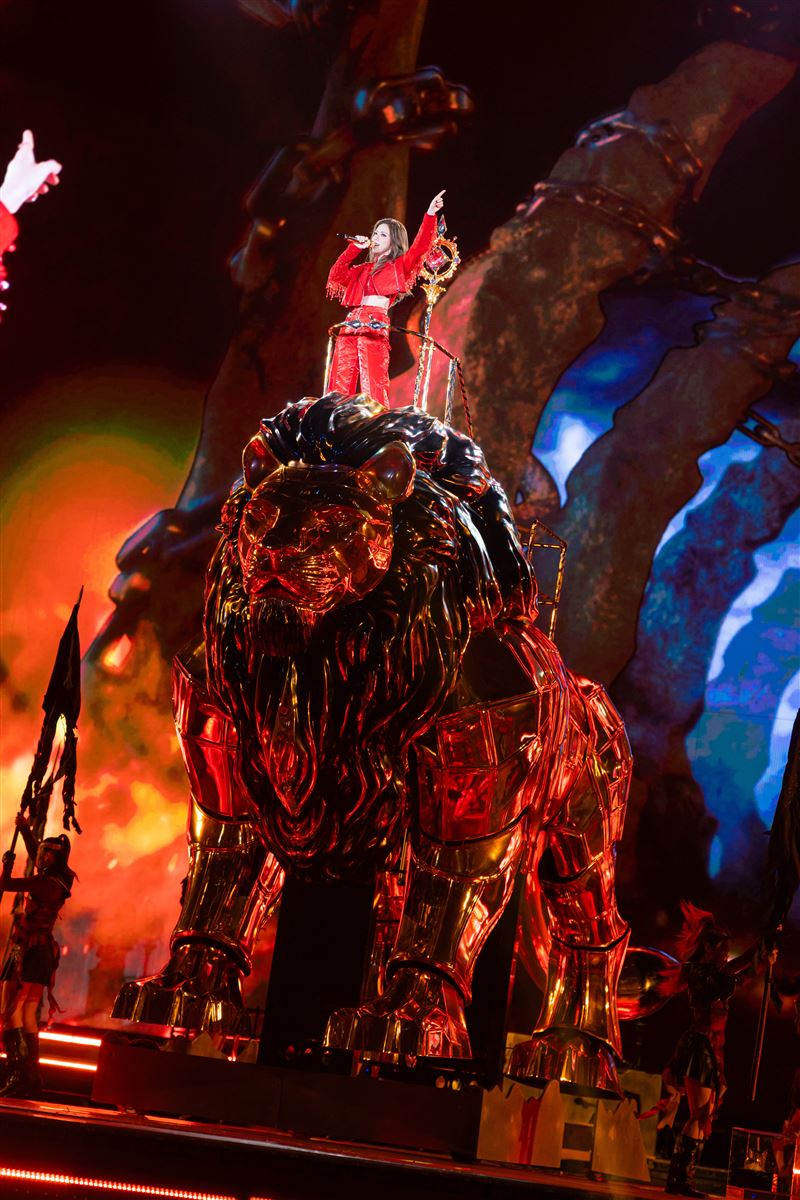 鄧紫棋在台北大巨蛋舉辦演唱會。（圖／Live Nation Taiwan提供）