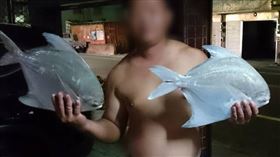 BMW,台南,安南區,車禍,國道8號,小貨車,捕魚（圖／翻攝方男臉書）