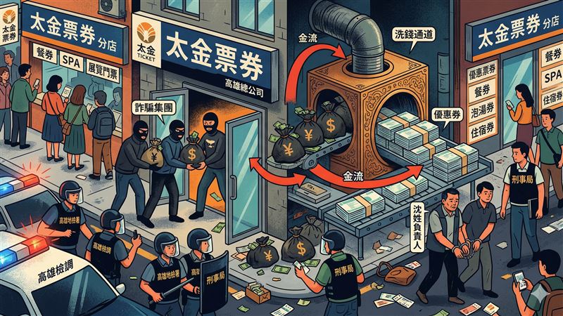 太金票券淪洗錢通道!二代接班竟出事