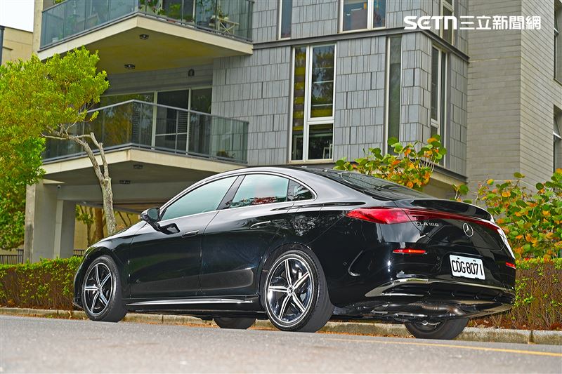 新一代CLA把比例修飾得更漂亮。（圖／記者鍾釗榛攝影）