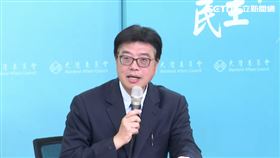  陸委會主委邱垂正回應鄭習會。（圖／翻攝畫面）