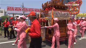 天氣炎熱不減熱情！桃園龍德宮遶境千人相隨