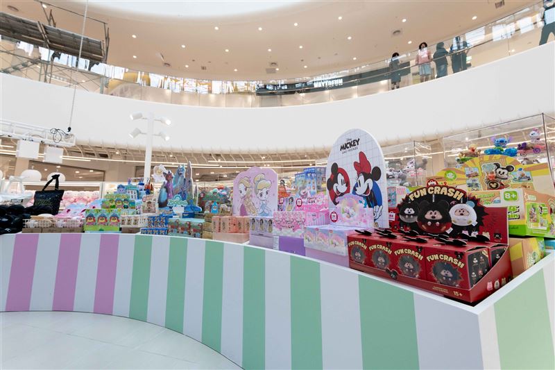 MINISO精心設計店裝布置，打造更完整的沉浸式消費場景。（圖／品牌業者提供）