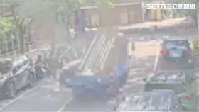 台北,南港,貨車,輾斃,死亡,成功橋（圖／翻攝畫面）