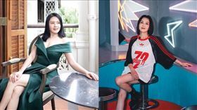 李麗珍（左）近日一張舊照意外在網路翻紅，原本只是日常美照，卻因為撞臉苗可麗（右）引發討論。（圖／翻攝自李麗珍IG、苗可麗FB）