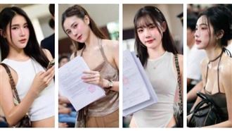 抽兵現場變正妹海！580萬粉絲網紅現身