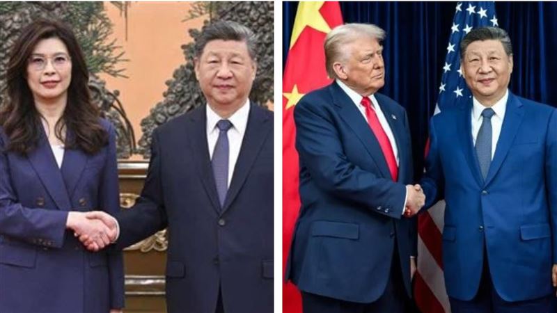 站川普、鄭麗文旁都同高 習近平身高引議