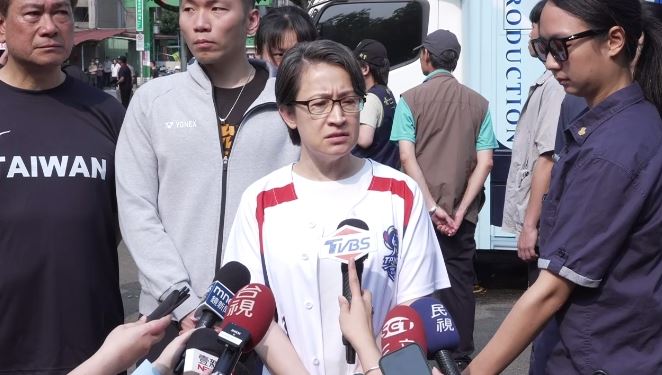 為李洋打氣 蕭美琴籲朝野在預算上挺選手