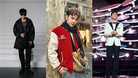汪東城本來有機會跟周杰倫（左）、陳小春（右）組成男團出道。（組合圖／翻攝自IG、微博）