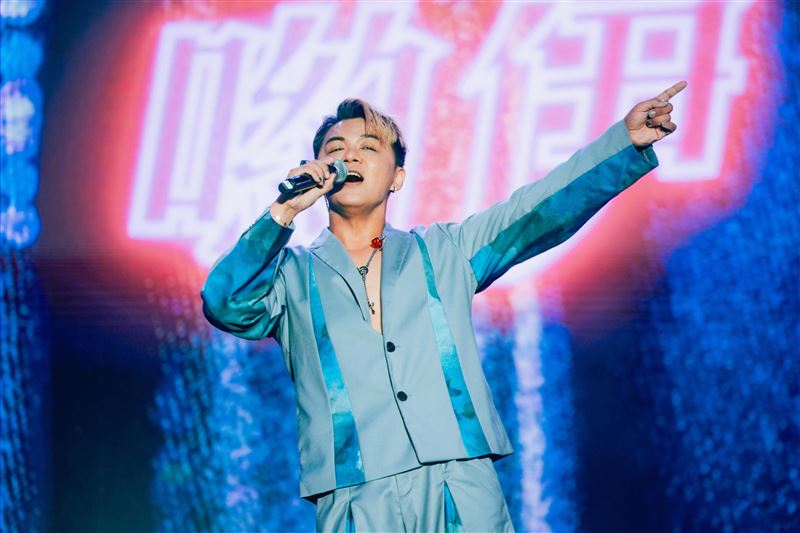 曾瑋中參加屏東三大日演出。（圖／屏東縣政府 提供）