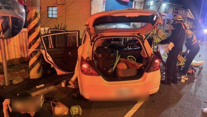 6高中生偷開車夜衝撞爛車！車主家長慘了