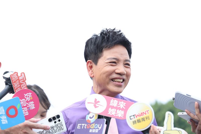 陳凱倫主持「玉梅十周年紀念音樂會」。(圖/記者鄭孟晃攝影)