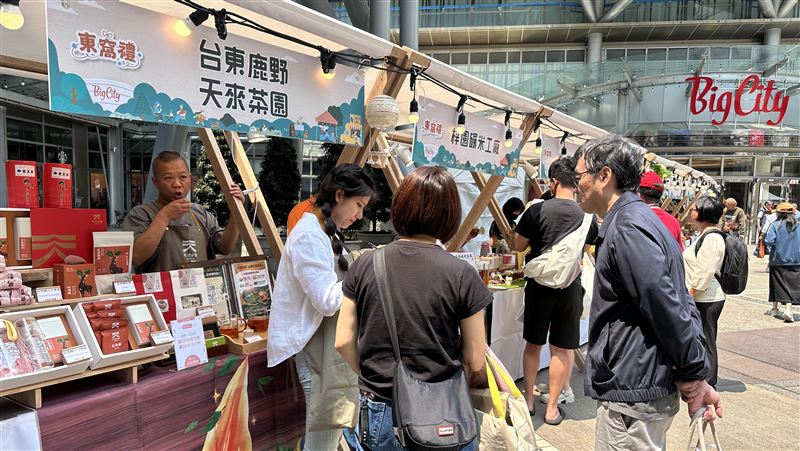 台東慢經濟吹進竹科「山海」直送新竹巨城