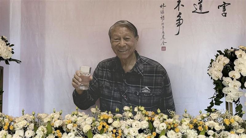 前南投縣長林源朗辭世!告別式身影惹鼻酸