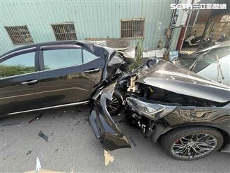 彰化機車鬼切害轎車閃撞3車　騎士竟跑了