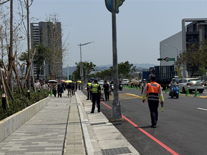 警方提前規劃周邊道路交通疏導方案。(圖/翻攝畫面)