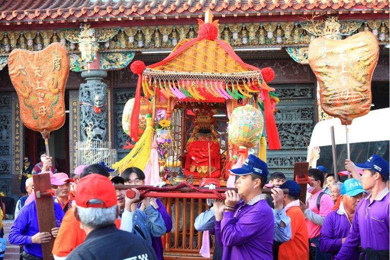 六房媽大林延香畫面。(圖/翻攝自社團法人中華民國六房媽會 - 官網粉絲專頁)