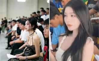 年度抽兵現場變「正妹海」！養眼照掀暴動