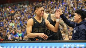 林志傑引退賽G1，富邦勇士林志傑攻下21分。（圖／記者劉彥池攝影）