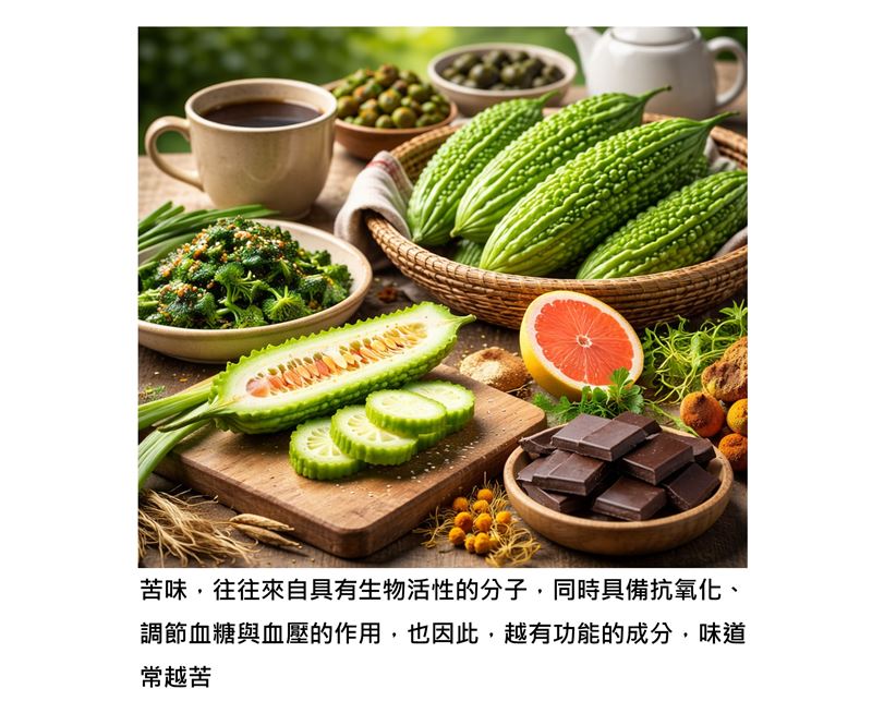 醫師張家銘表示，有助健康的食物，味道往往不討喜，苦味就是最典型的一種。(圖/取自張家銘的臉書)