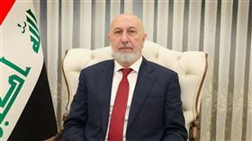 伊拉克國會今日選出庫德族政治人物阿梅迪（Nizar Amedi）擔任新任總統。（圖／翻攝自PUKMEDIA Eng臉書）