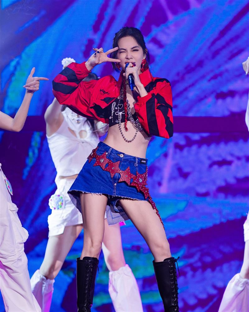 陳嘉樺體態被認為過瘦。（圖／翻攝自臉書）