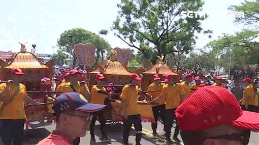 桃園龍德宮四媽祖　首度南下高雄龍成宮